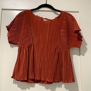 Madewell rust top